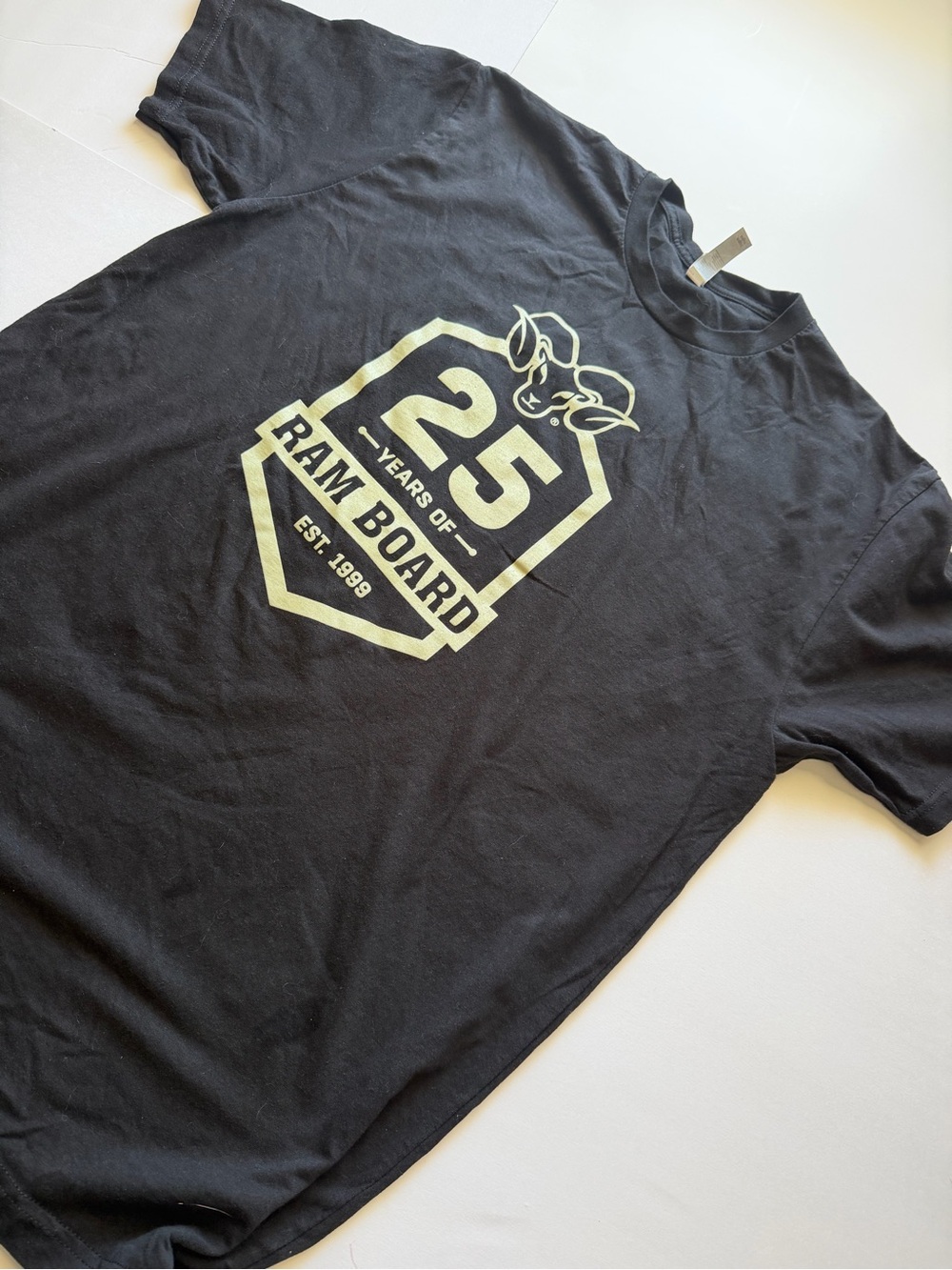 Ram truck next level xl  men’s tee shirt 25 Years- Black Graphic Tee